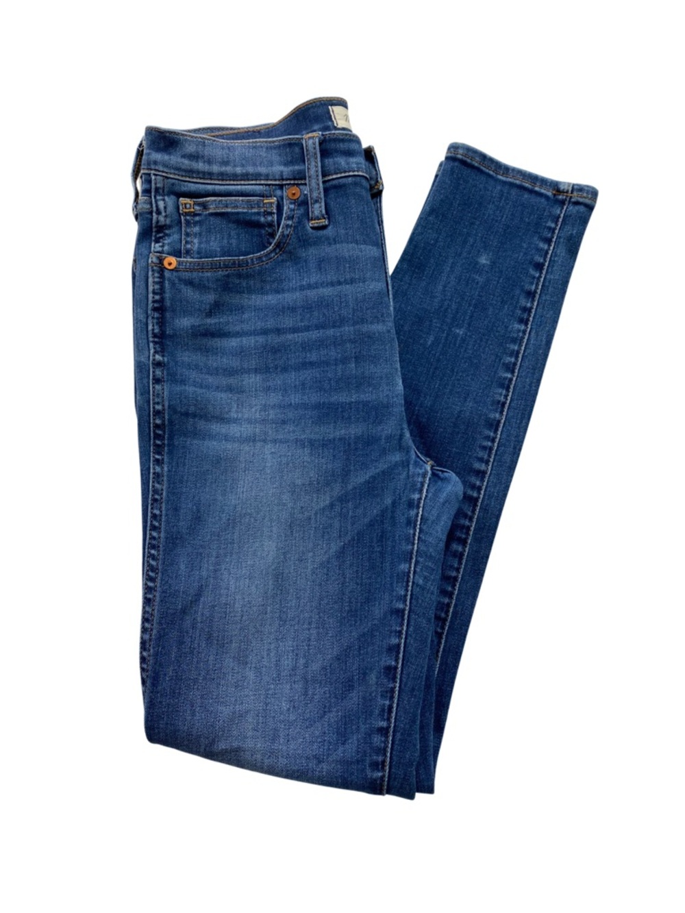 Madewell 10” High‑Rise Skinny Jeans Women’s 27 Medium Wash Soft Stretch